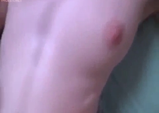 Small-tit slut with cute face enjoys vaginal sex