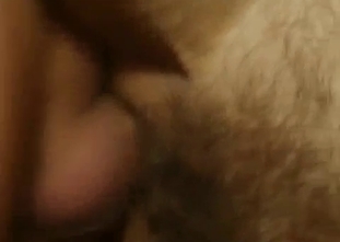 Son drills his big-breasted mature mom from behind