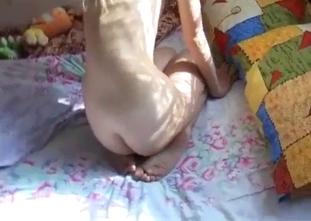 Nasty dad and his really submissive stepdaughter